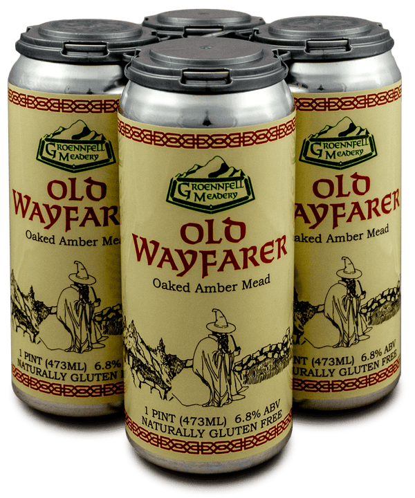 Old Wayfarer Oaked Amber Mead by Groennfell