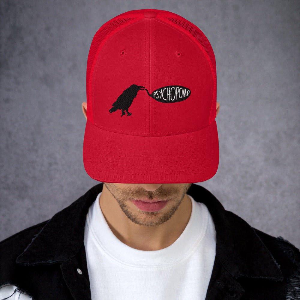 Psychopomp Trucker Cap – Groennfell & Havoc Mead Store