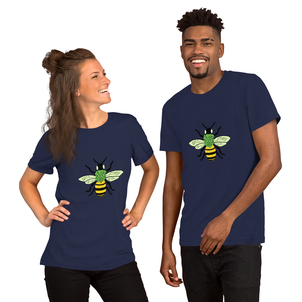 Hop Swarm Short-Sleeve Unisex T-Shirt