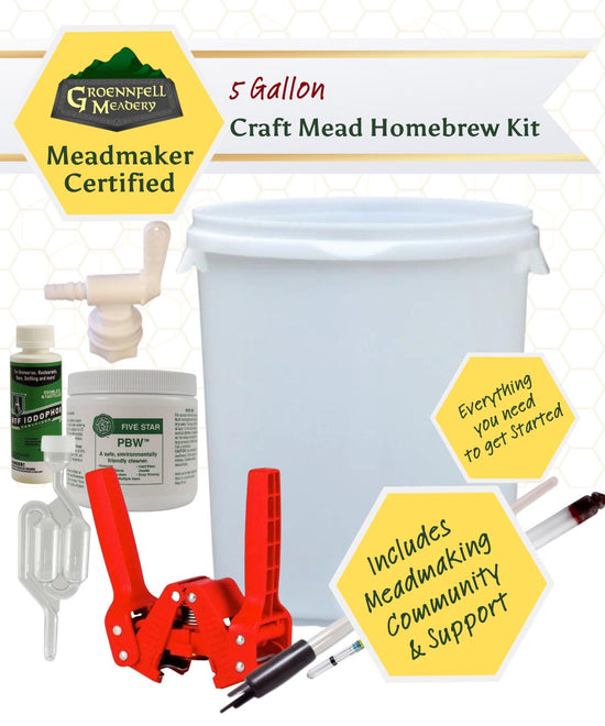 Five Gallon 'Craft' Homebrew Equipment Kit – Groennfell & Havoc Mead Store