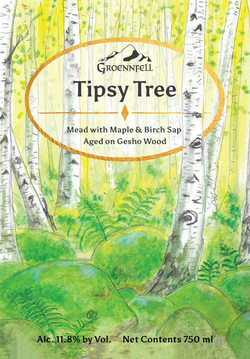 Tipsy Tree - Maple & Birch Mead aged on Gesho Wood