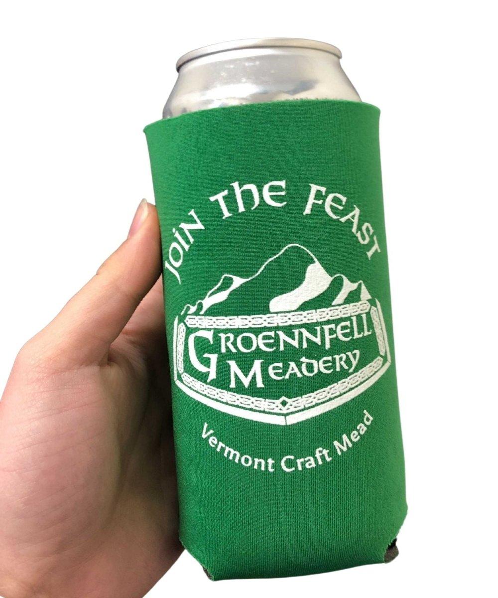 Green Cheetah 16oz Koozie