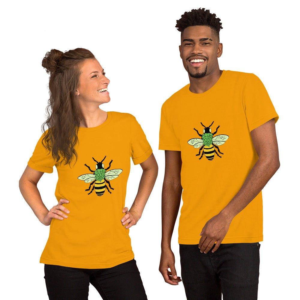 Hop Swarm Short-Sleeve Unisex T-Shirt - Groennfell & Havoc Mead Store