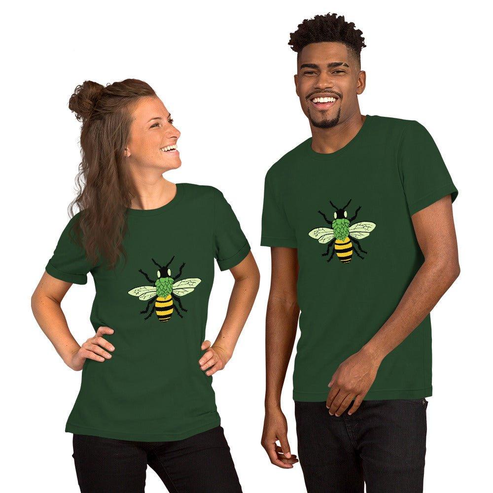 Hop Swarm Short-Sleeve Unisex T-Shirt - Groennfell & Havoc Mead Store