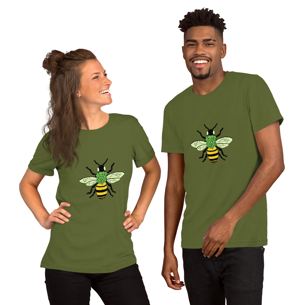 Hop Swarm Short-Sleeve Unisex T-Shirt